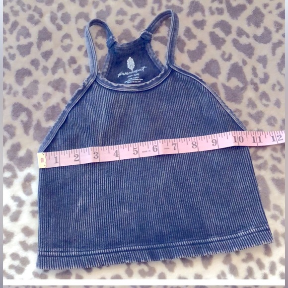 Free People FP MOVEMENT Happiness Runs Crop Tank small washed blue - Picture 6 of 7